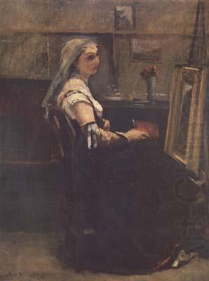 L'atelier (mk11), Jean Baptiste Camille  Corot